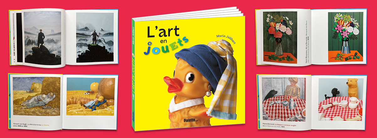 L'art en jouets de l'artiste Maria Jalibert